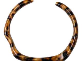 asta-Acetate Bangle Bracelet  Cocoa Ember Luxe ID50mm/IC157.1mm-2001
