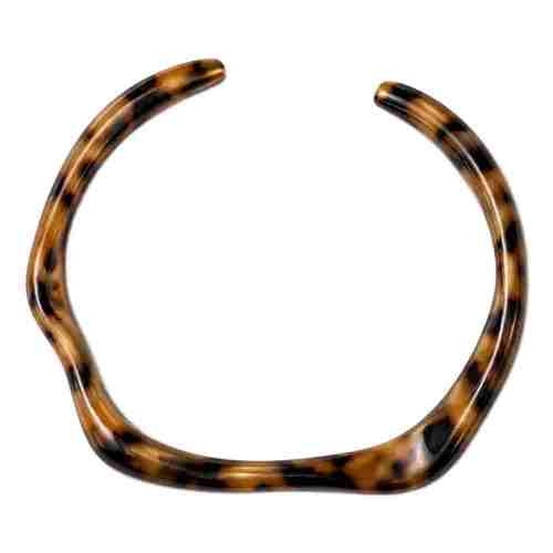 asta-Acetate Bangle Bracelet  Cocoa Ember Luxe ID50mm/IC157.1mm-2001