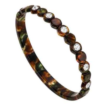 asta-Acetate Bangle Bracelet  Midnight Oasis Drift ID50mm/IC157.1mm-3101