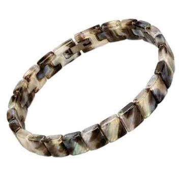 asta-Acetate Bangle Bracelet  Twilight Crystal Swirl ID50mm/IC157.1mm-3701