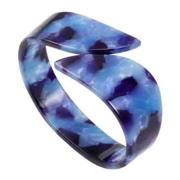 asta-Acetate Bangle Bracelet  Galaxy Dust Drift ID50mm/IC157.1mm-4201