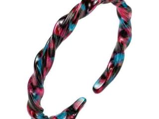 asta-Acetate Bangle Bracelet  Neon Lagoon Berry ID50mm/IC157.1mm-4901