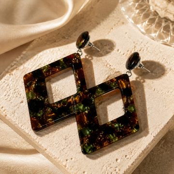 asta-Acetate Earrings Midnight Oasis Drift-0102