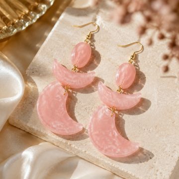 asta-Acetate Earrings Ballet Blush Pearl-0201