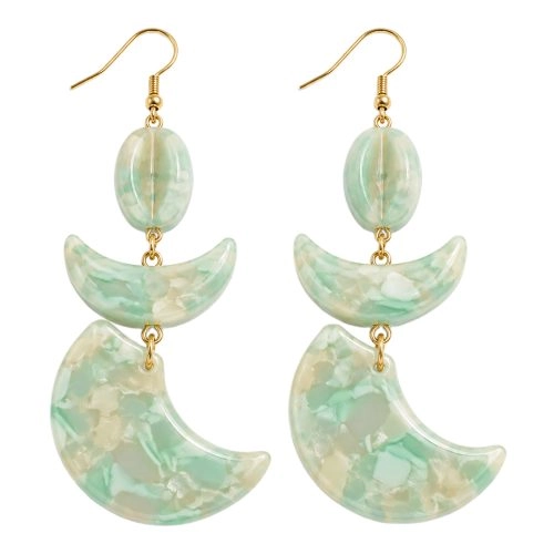 asta-Acetate Earrings Mint Ivory Pearl-0203