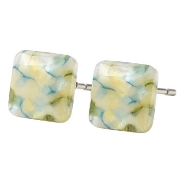 asta-Acetate Earrings Mint Sorbet Essence-0301