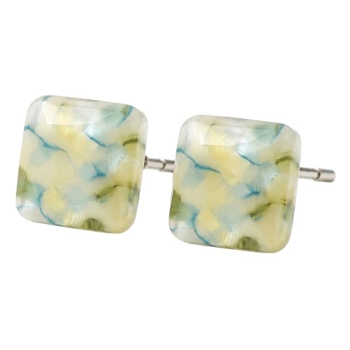 asta-Acetate Earrings Mint Sorbet Essence-0301