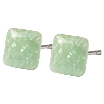 asta-Acetate Earrings Mint Jade Pearl-0303