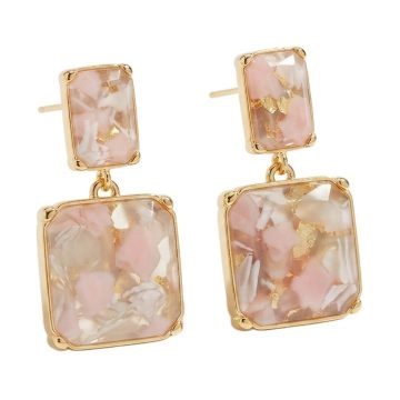 asta-Acetate Earrings Morning Blush Pearl-0903