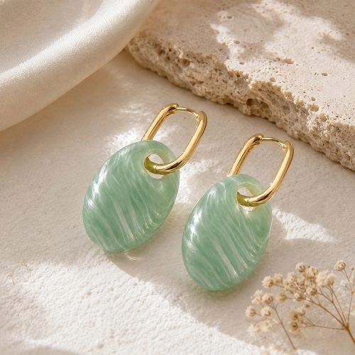 asta-Acetate Earrings Spring Mist Jade Glow-1001