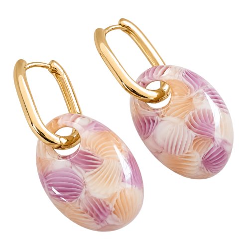 asta-Acetate Earrings Sakura Vine Drift-1003