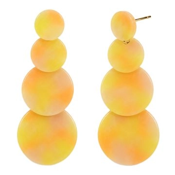 asta-Acetate Earrings Honey Amber Jade-1105