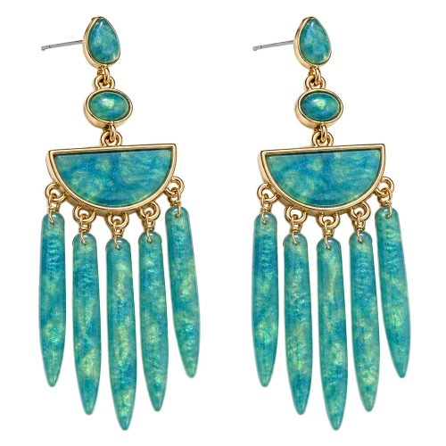 asta-Acetate Earrings Ocean Teal Stardust-1204