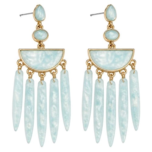 asta-Acetate Earrings Ocean Teal Stardust-1205