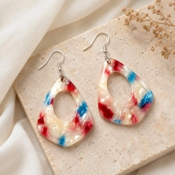 asta-Acetate Earrings Festa Sorbet Essence-2201