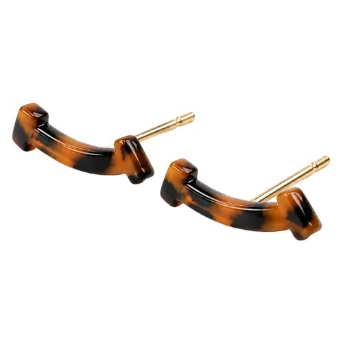 asta-Acetate Earrings Cocoa Ember Luxe-3101