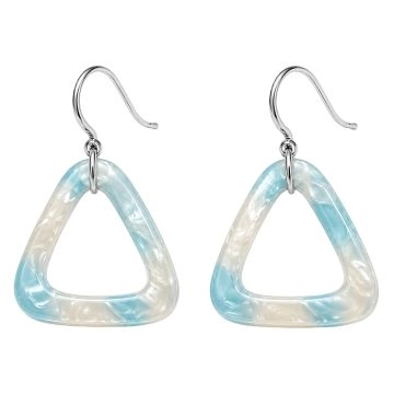 asta-Acetate Earrings Glacial Jade Essence-3301