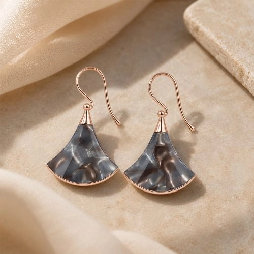 asta-Acetate Earrings Glacial Ash Jade Swirl-3401