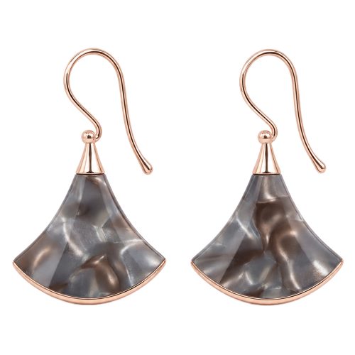 asta-Acetate Earrings Glacial Ash Jade Swirl-3401