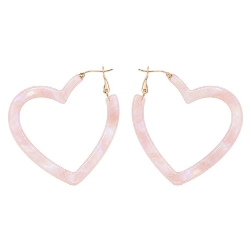 asta-Acetate Earrings Rose Cloud Veil-4801
